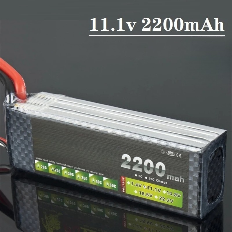 Baterai Li-po Isi Ulang 3S 30C - Drone Battery 3S ulasan dan harga