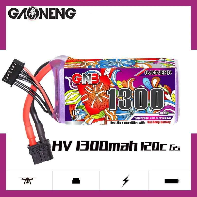 2 Buah Baterai Lipo GNB 6S 22. - Drone Battery 6S ulasan dan harga