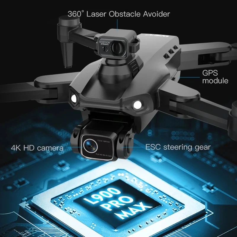 L900 Pro MAX Drone GPS, mainan - Drone Battery Case ulasan dan harga