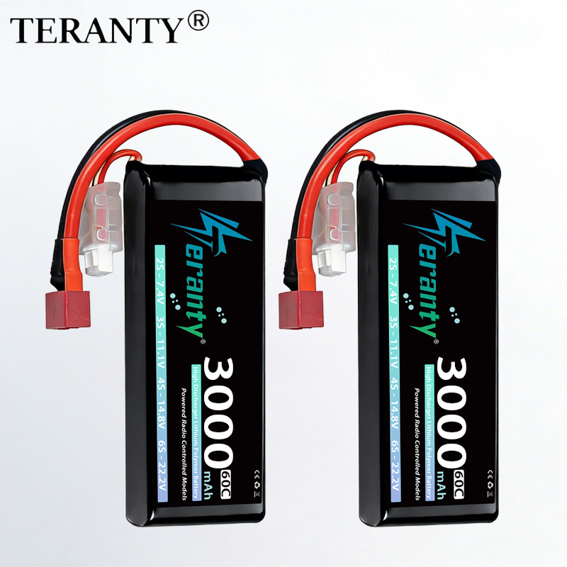TERANTY 2S 3000mAh Baterai Lip - Drone Battery Connector ulasan dan harga