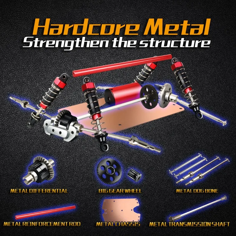 Mobil Rc 4WD Kecepatan Tinggi  - Drone Battery Alarm ulasan dan harga