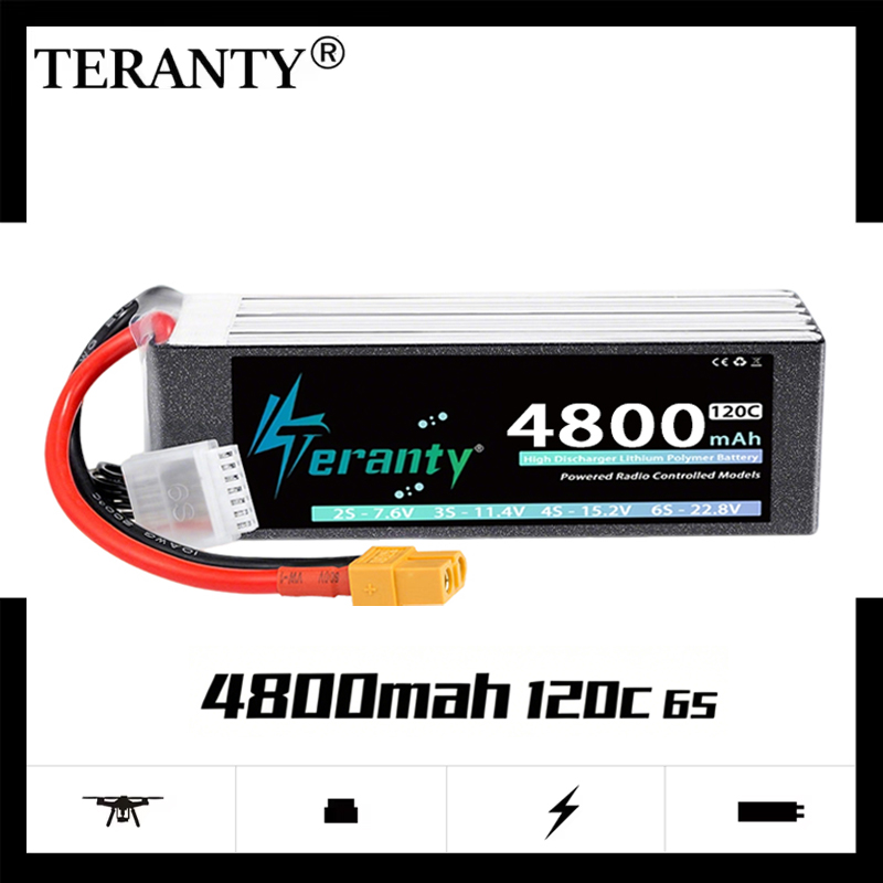 TERANTY 6S 4800MAh Baterai Lip - Drone Battery 6S ulasan dan harga