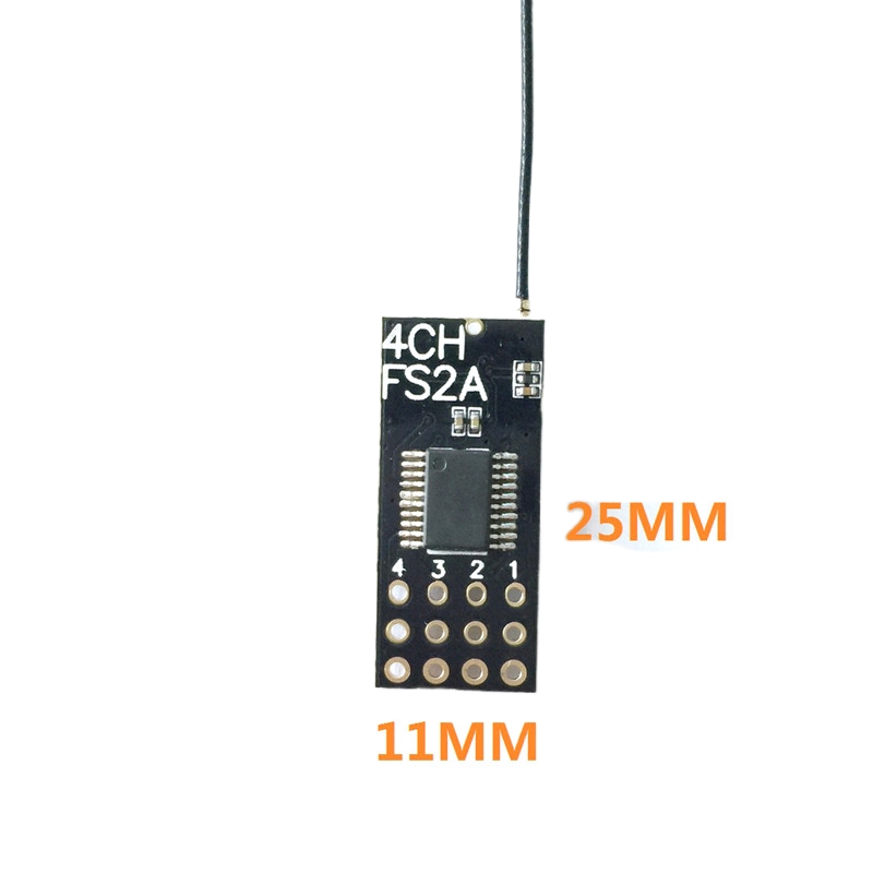 Flysky FS2A Penerima Mini 4CH  - Drone Battery Lipo ulasan dan harga