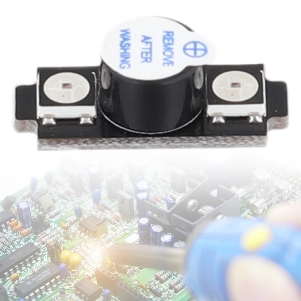 WS2812 Buzzer Alarm Aktif LED  - Drone Battery Alarm ulasan dan harga
