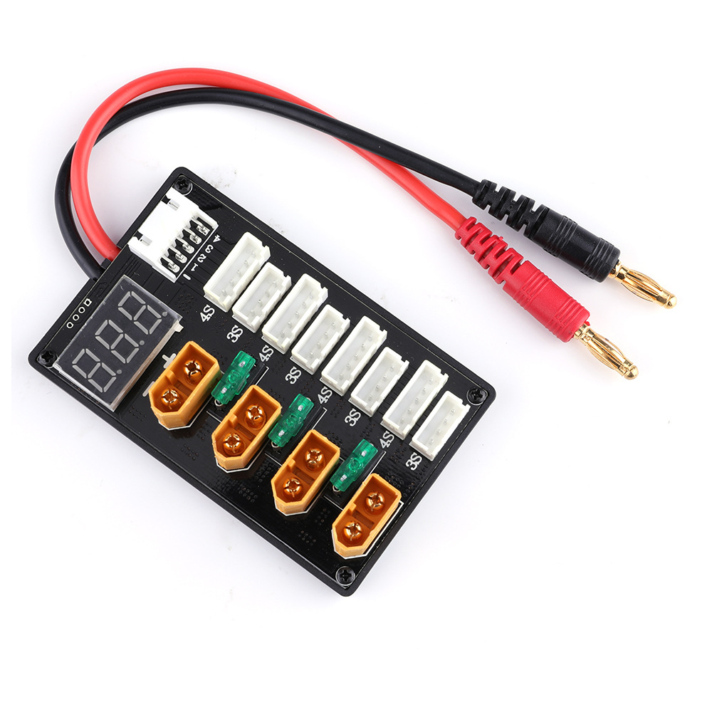 XT60 Plug 3S 4S Lipo Baterai P - Drone Battery Parallel Board ulasan dan harga