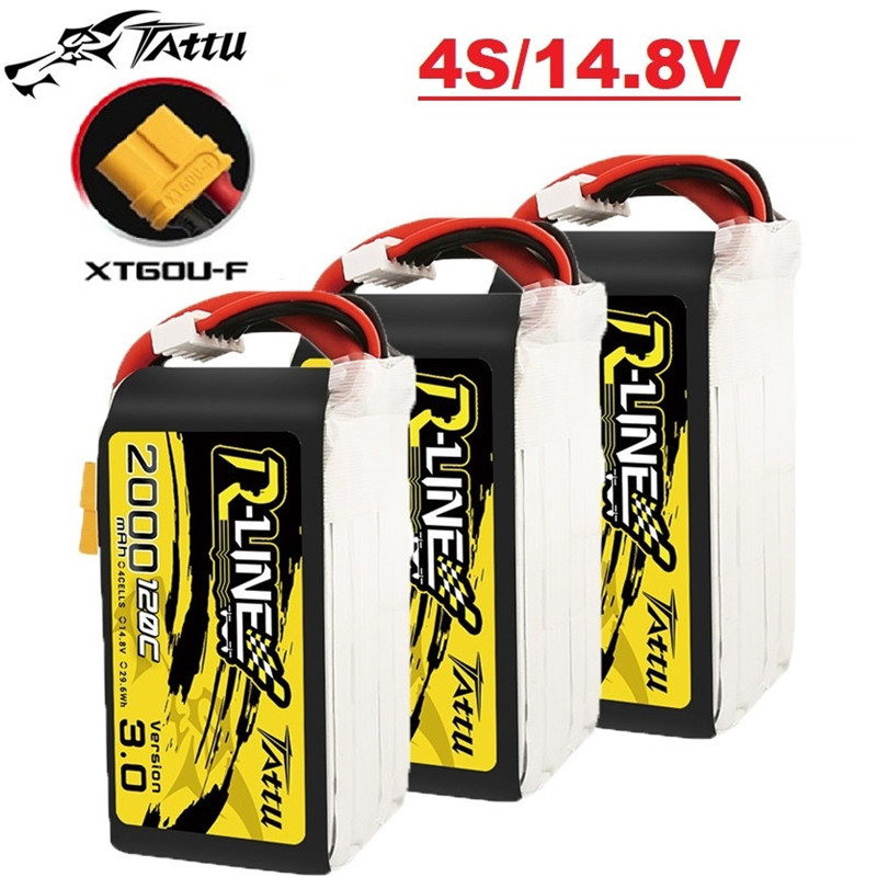 R-LINE TATTU panas baterai Lip - Drone Battery 4S ulasan dan harga