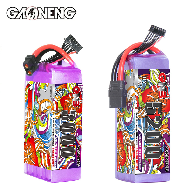 Baterai Lipo GNB 6S 22.8V 3000 - Drone Battery Connector ulasan dan harga