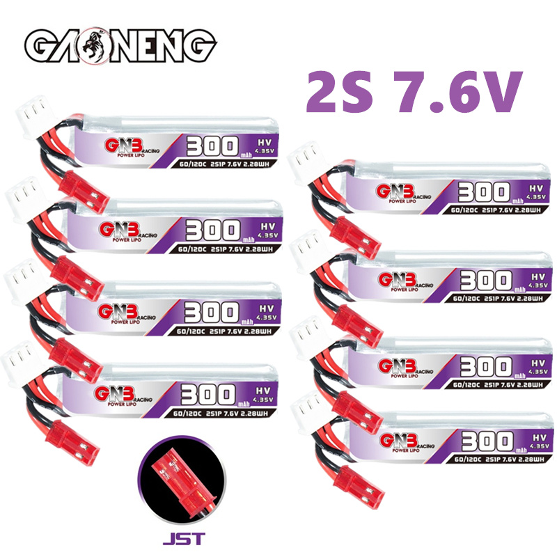 GAONENG GNB 2S 7.6V 300mAh 60C - Drone Battery Connector ulasan dan harga